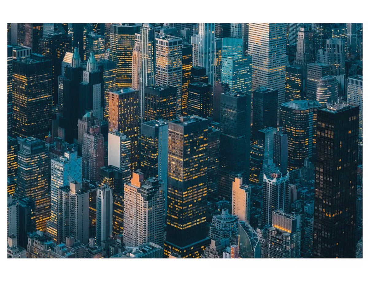 PJÄTTERYD midtown Manhattan, New York, photo canvas