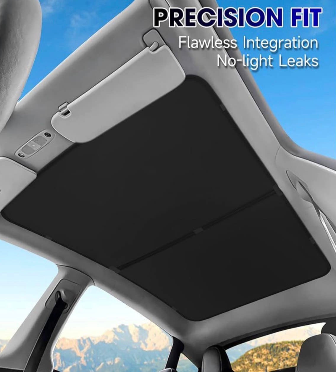 Tesla Model Y Glass Roof Sunshade