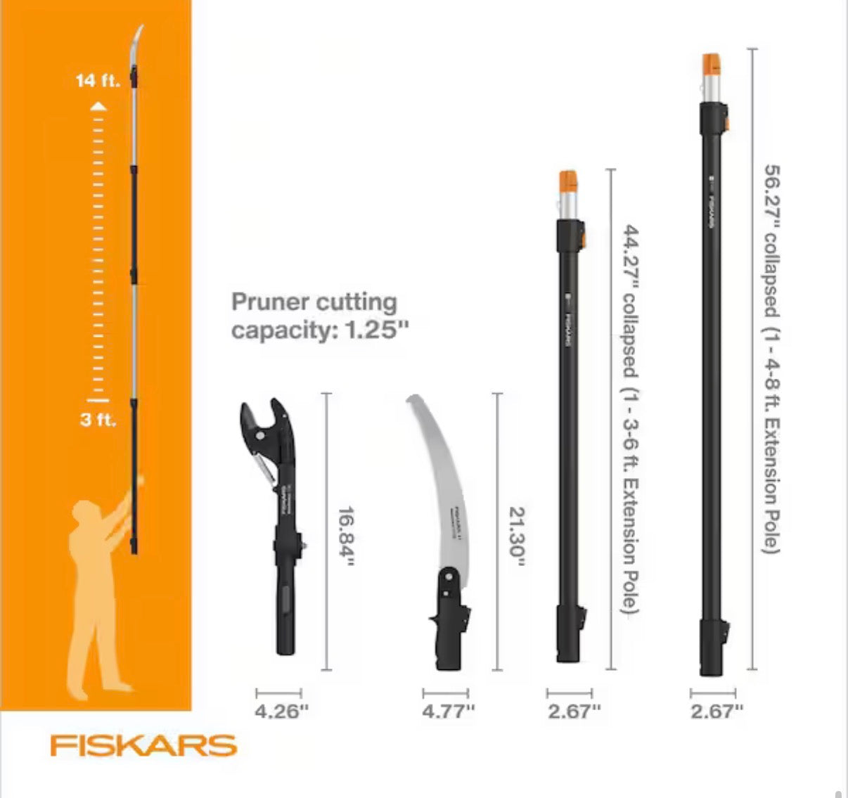 14. ft. Interchangeable Tree Pruner