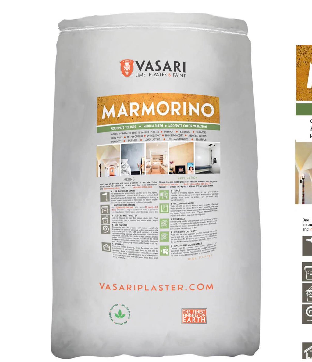 Marmorino Plaster (Fine Sand Finish)  38 Lbs