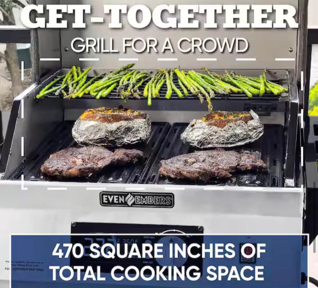 Even Embers Outdoor Electric Grill