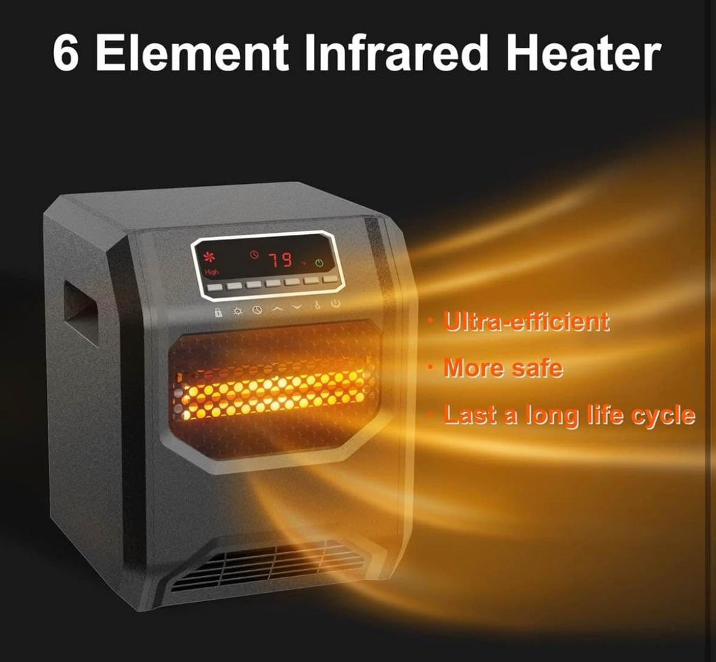 Infrared Space Heater 3 Mode 1500W