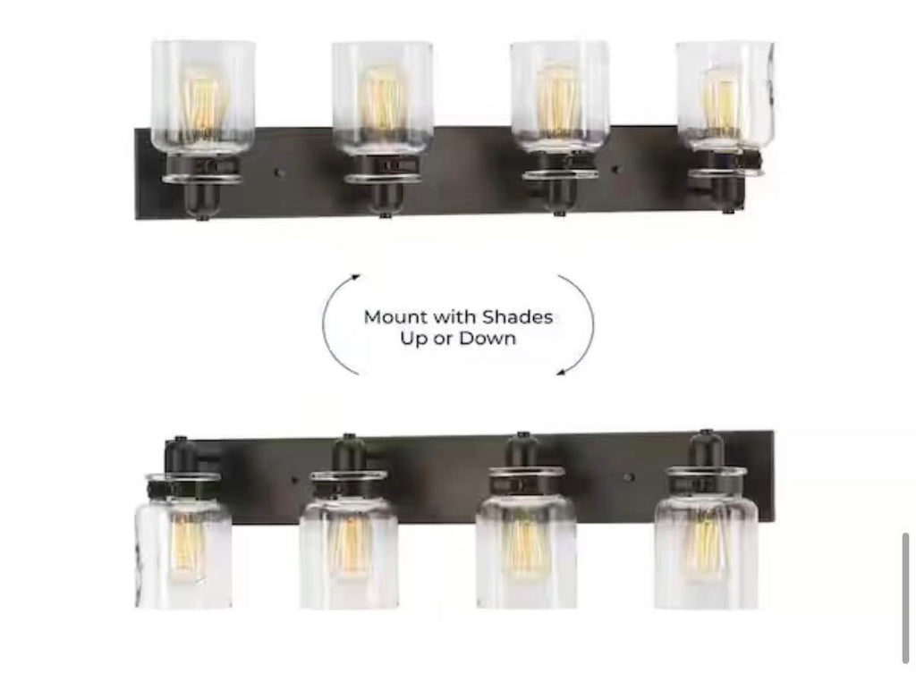 Calhoun Collection 4-Light Antique Bronze Vanity Light