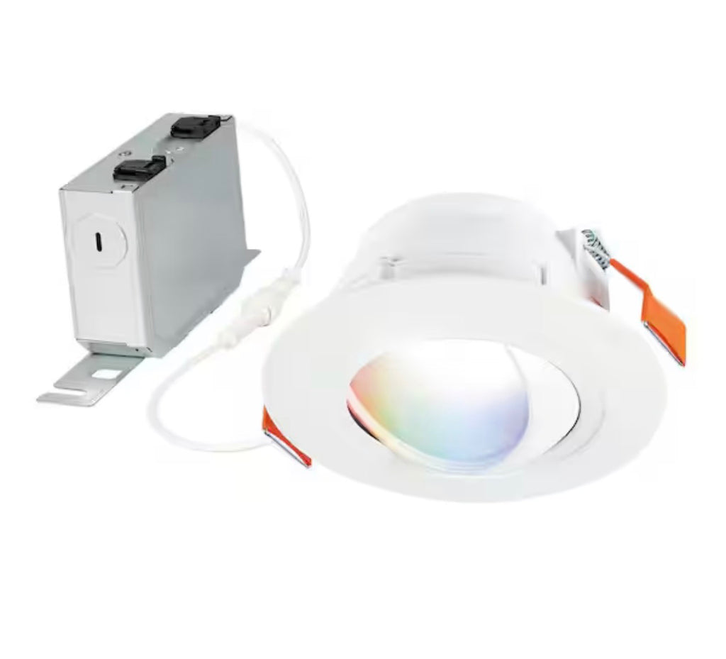 6 in. Smart Wi-Fi Canless Recessed LED light