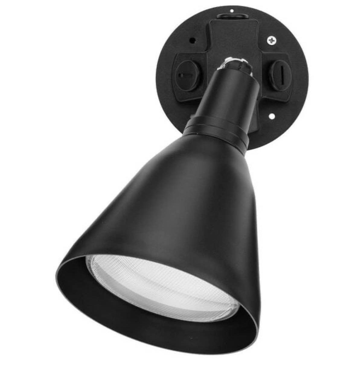 Wall Mount 1-Light 11.3 in. Outdoor Black Wall Lantern