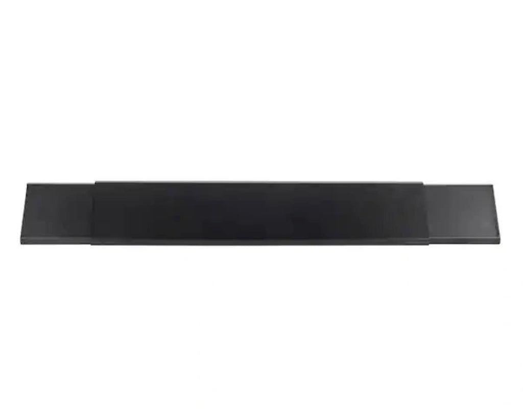 Black Adjustable Fireplace Vent Hood