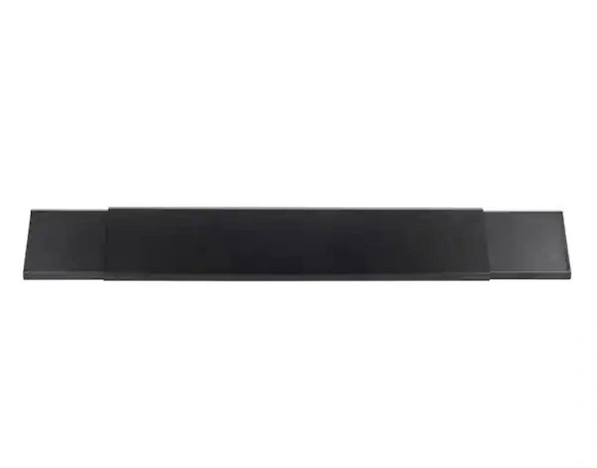 Black Adjustable Fireplace Vent Hood