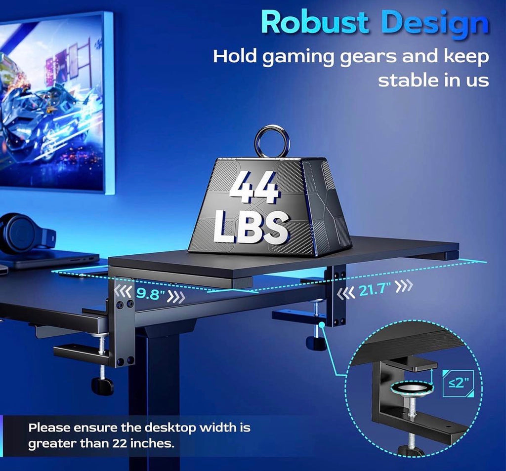 22 inches Heavy Duty Desktop Organizer for Gaming Desk
