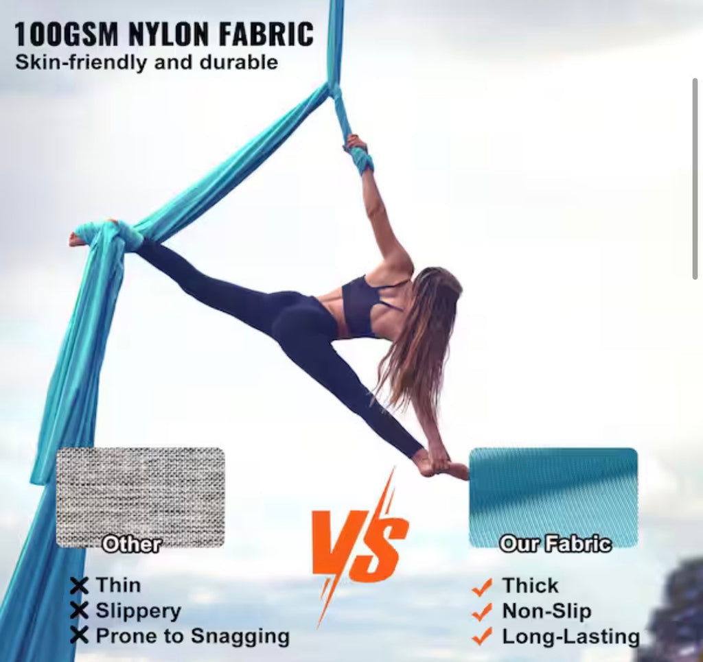 Aerial Yoga Hammock and Swing, 5.5 Yards