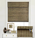 Cordless Bamboo Roman Shades