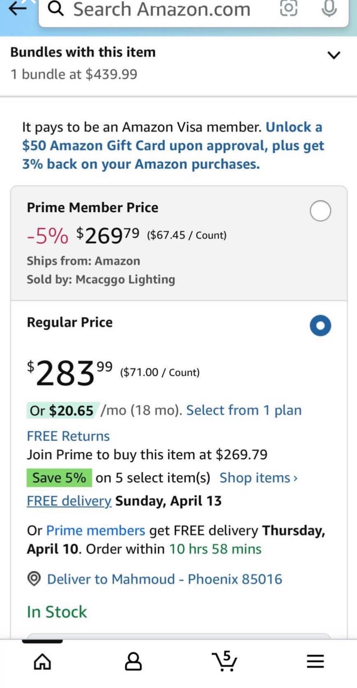 1x4 LED Flat Panel Light Flush Mount 4 pack