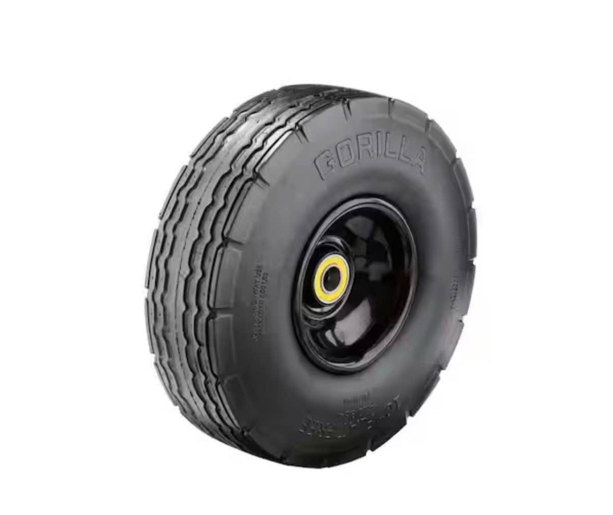 gorilla 10 in. Heavy-Duty No-Flat Hand Truck Replacement Tire