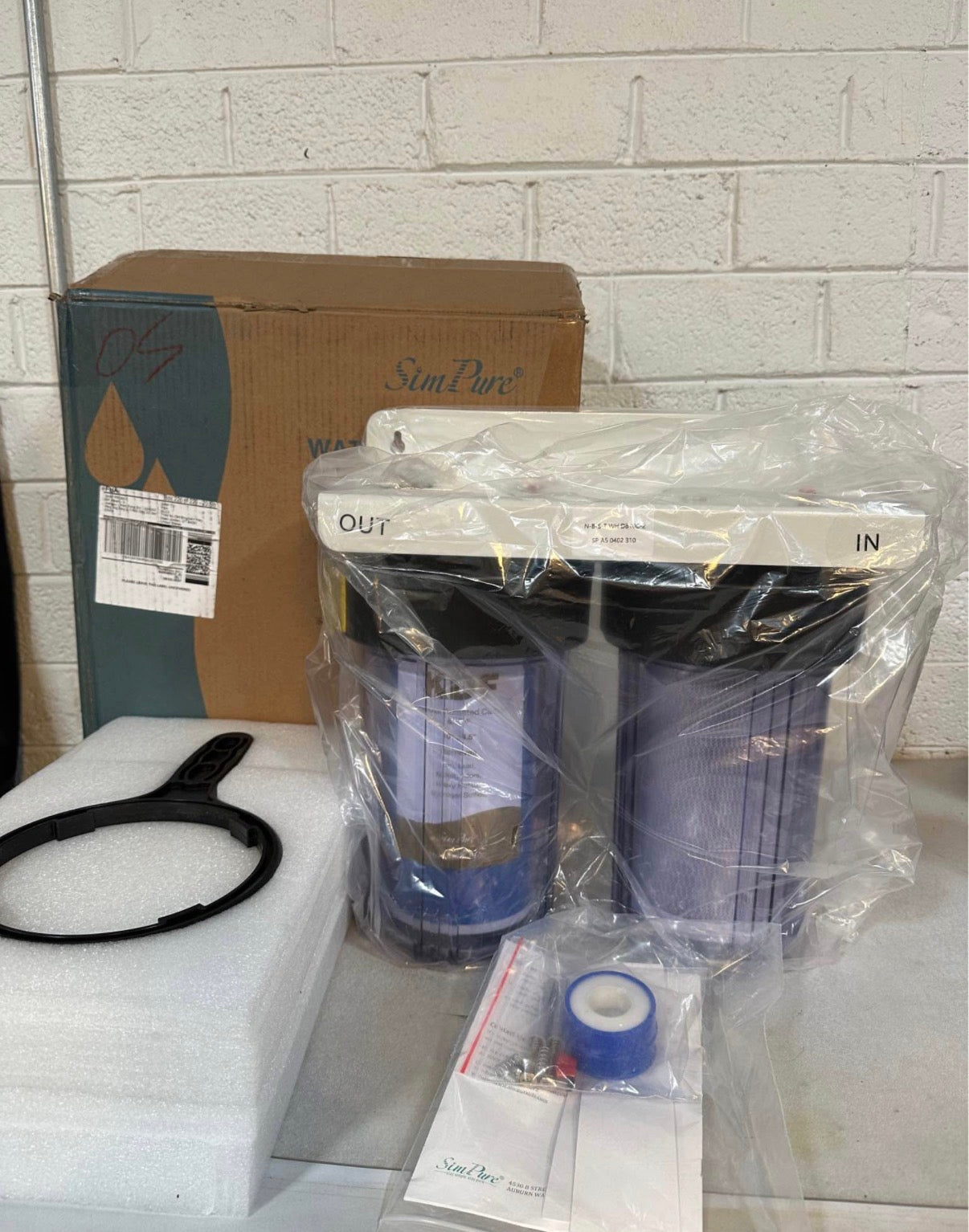 SimPure Whole House Water Filter System