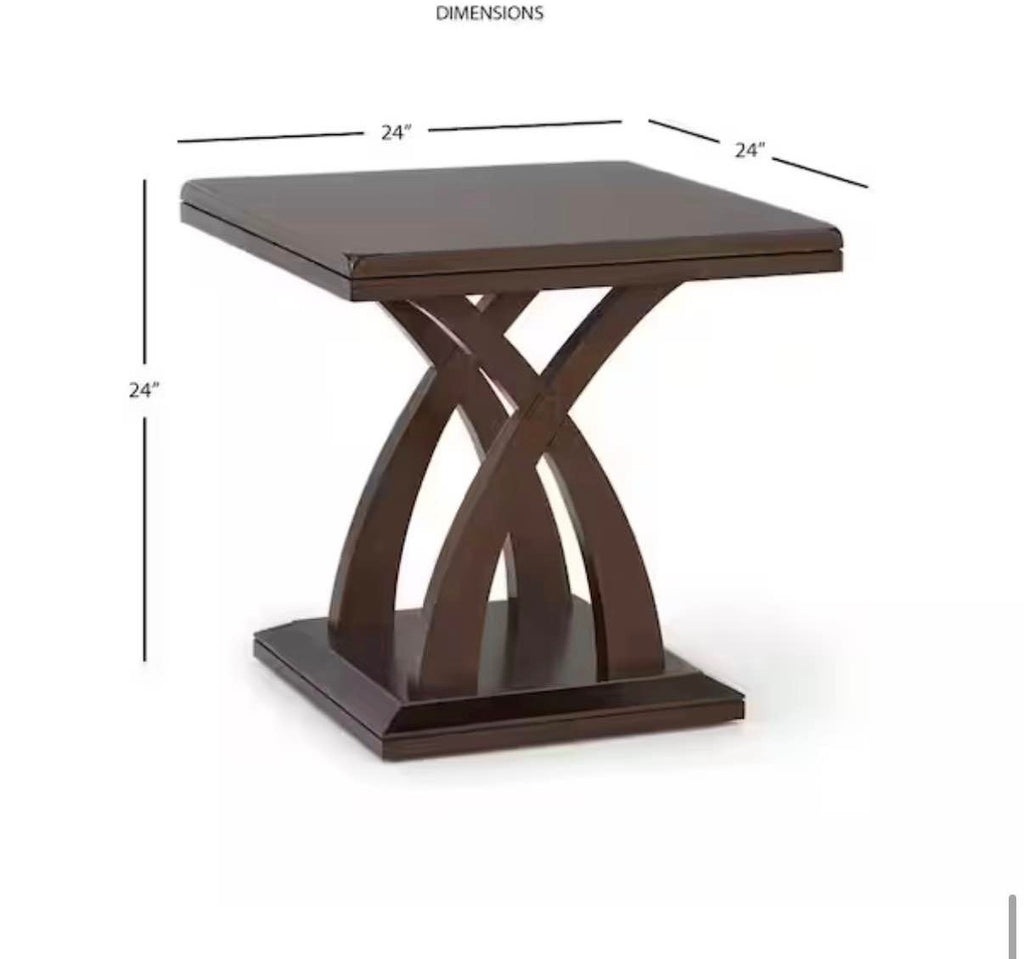 Jocelyn Espresso Cherry Classic End Table