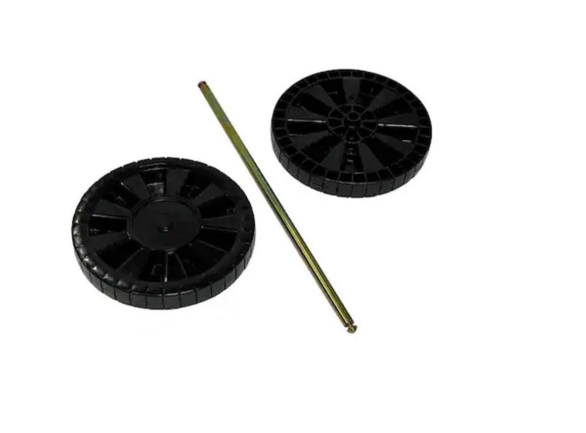 Replacement Wheel Kit for 96 Gallon Two Wheel Trash Can