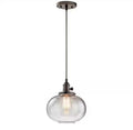 Farmhouse Shaded Kitchen Globe Mini Pendant Hanging Light