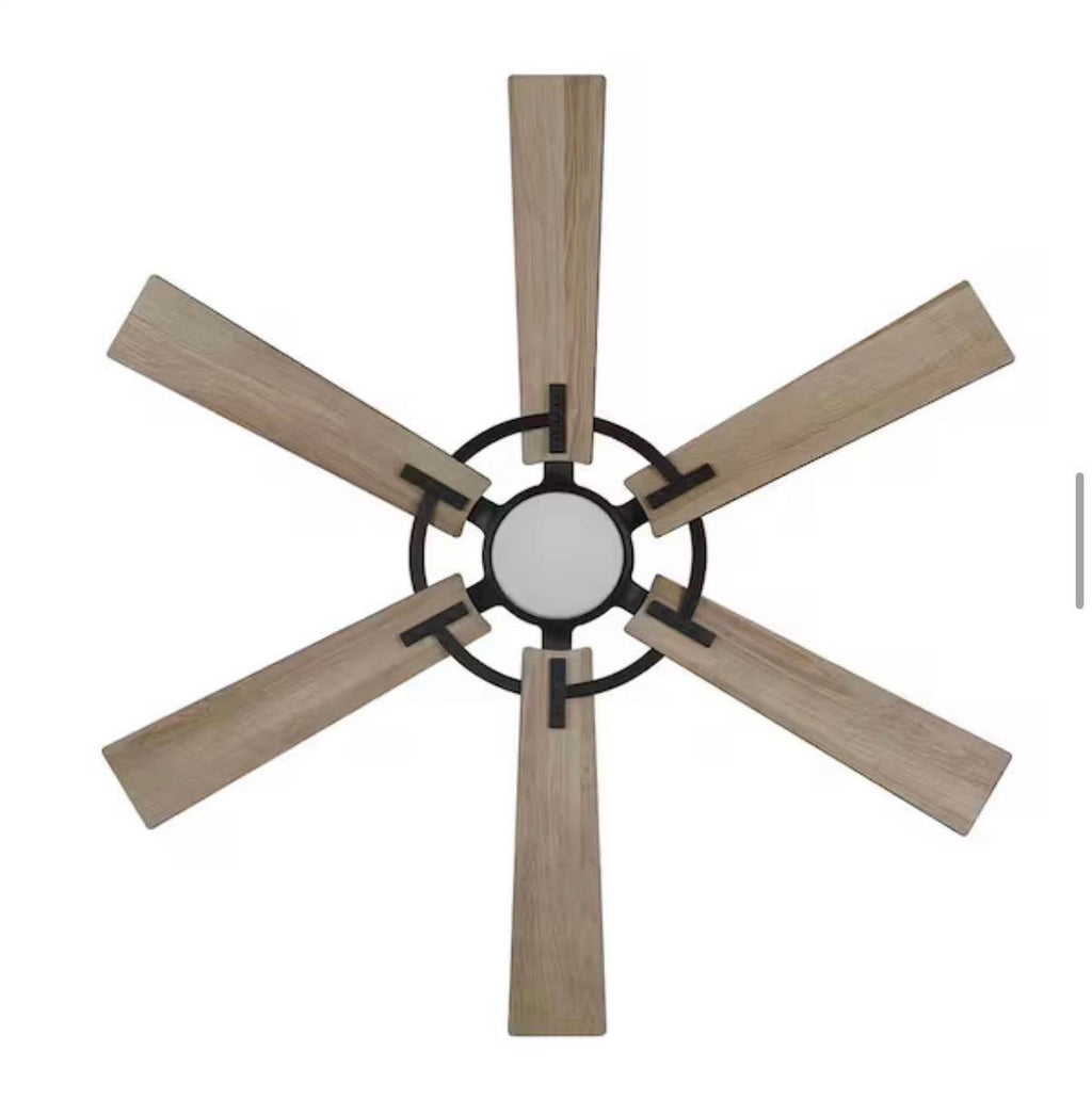 Makenna 52 in. White Color Changing Ceiling Fan