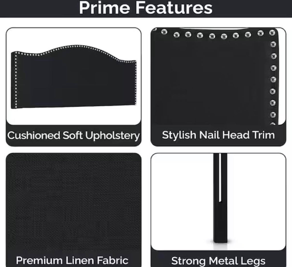 Black Headboards for Queen Size Bed