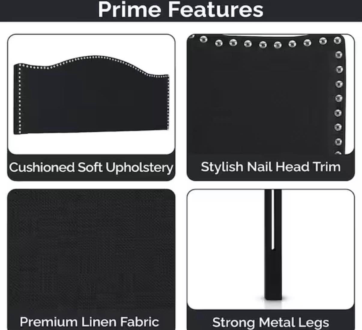 Black Headboards for Queen Size Bed