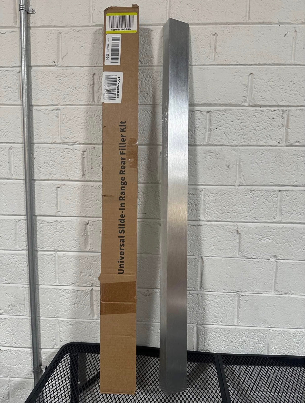 36" Slide In Range or Stove Rear Filler Trim Kit