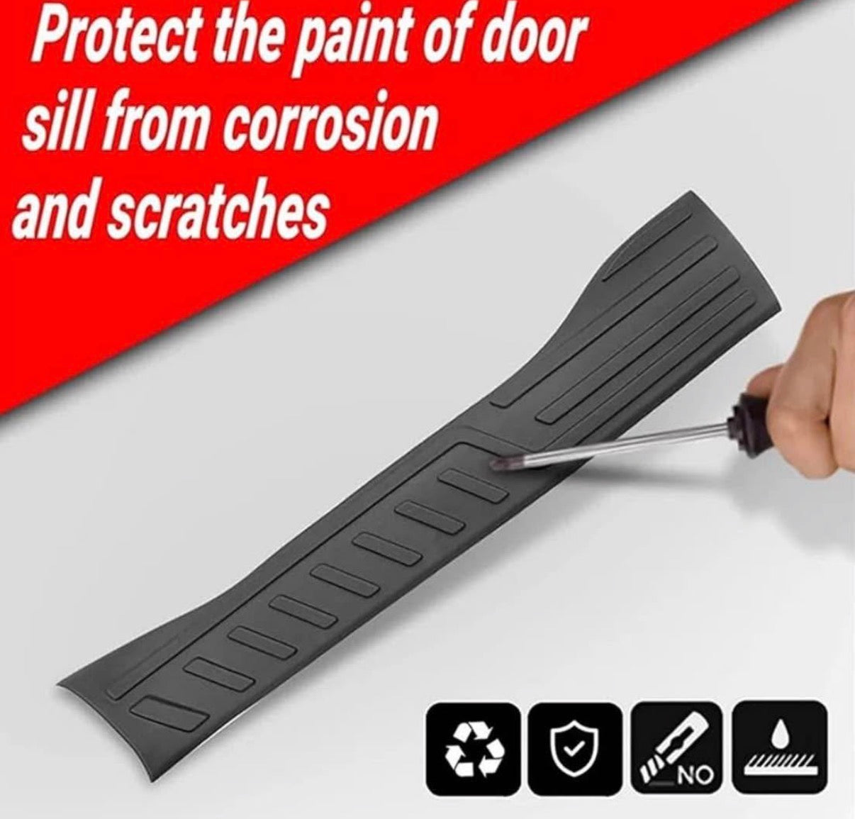 Car Door Sill Plate Protectors for Bronco Sport