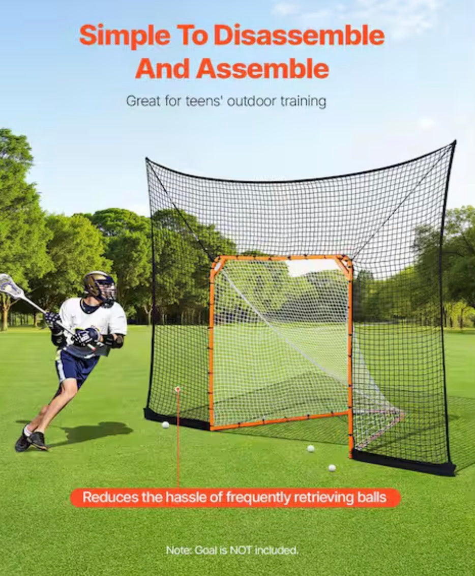 12 x 9 ft. Hockey and Lacrosse Goal Backstop