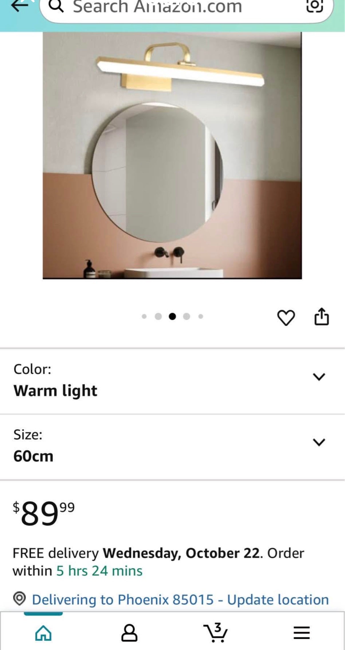 Bathroom Vanity Light