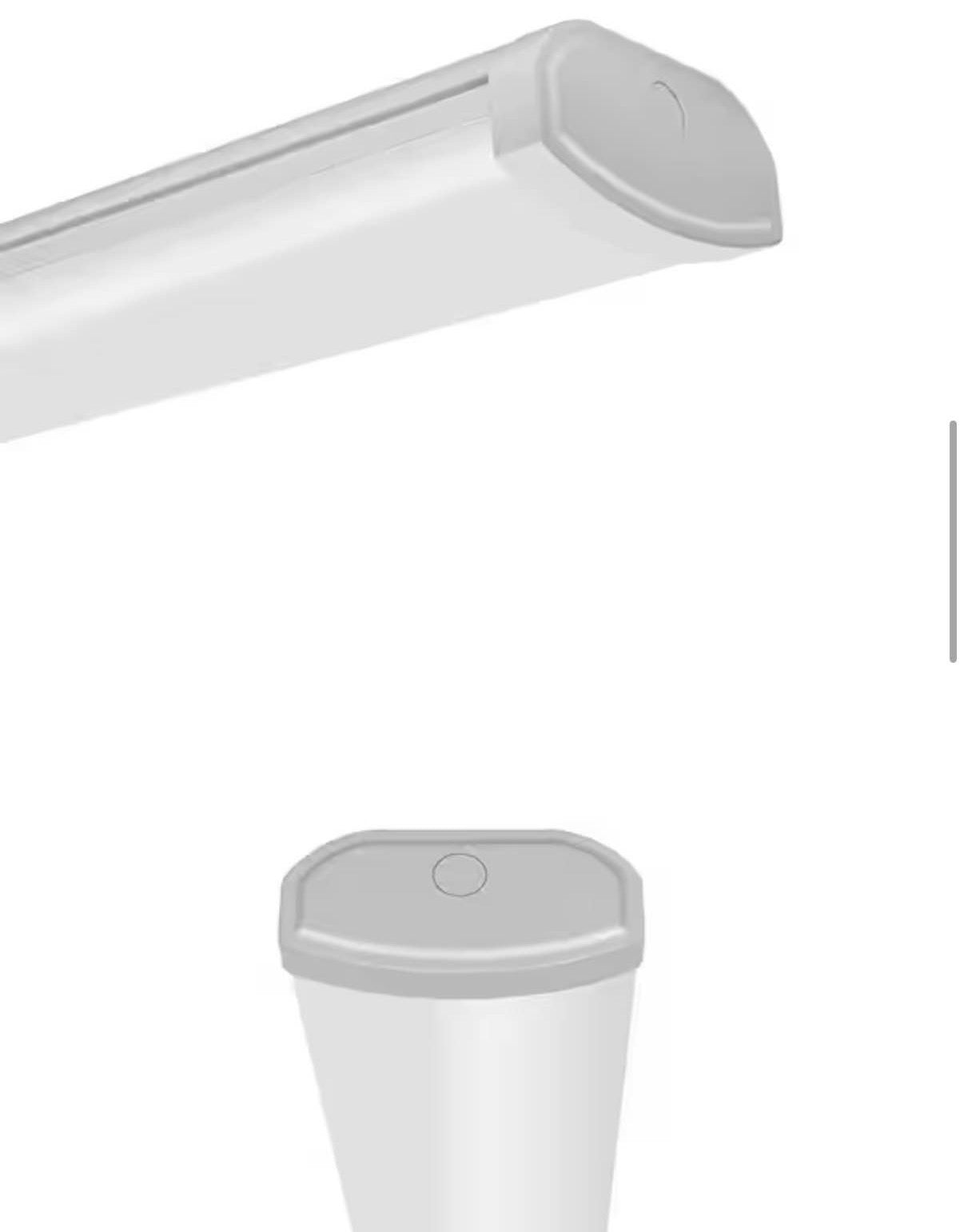 1-Pack 4 ft. 3600 Lumens LED Ceiling Wraparound Light