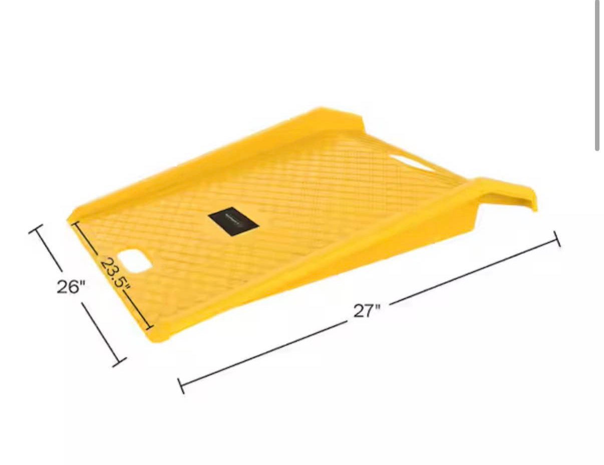 Portable High-Density Curb Ramp with 1000 lbs. Weight Capacity