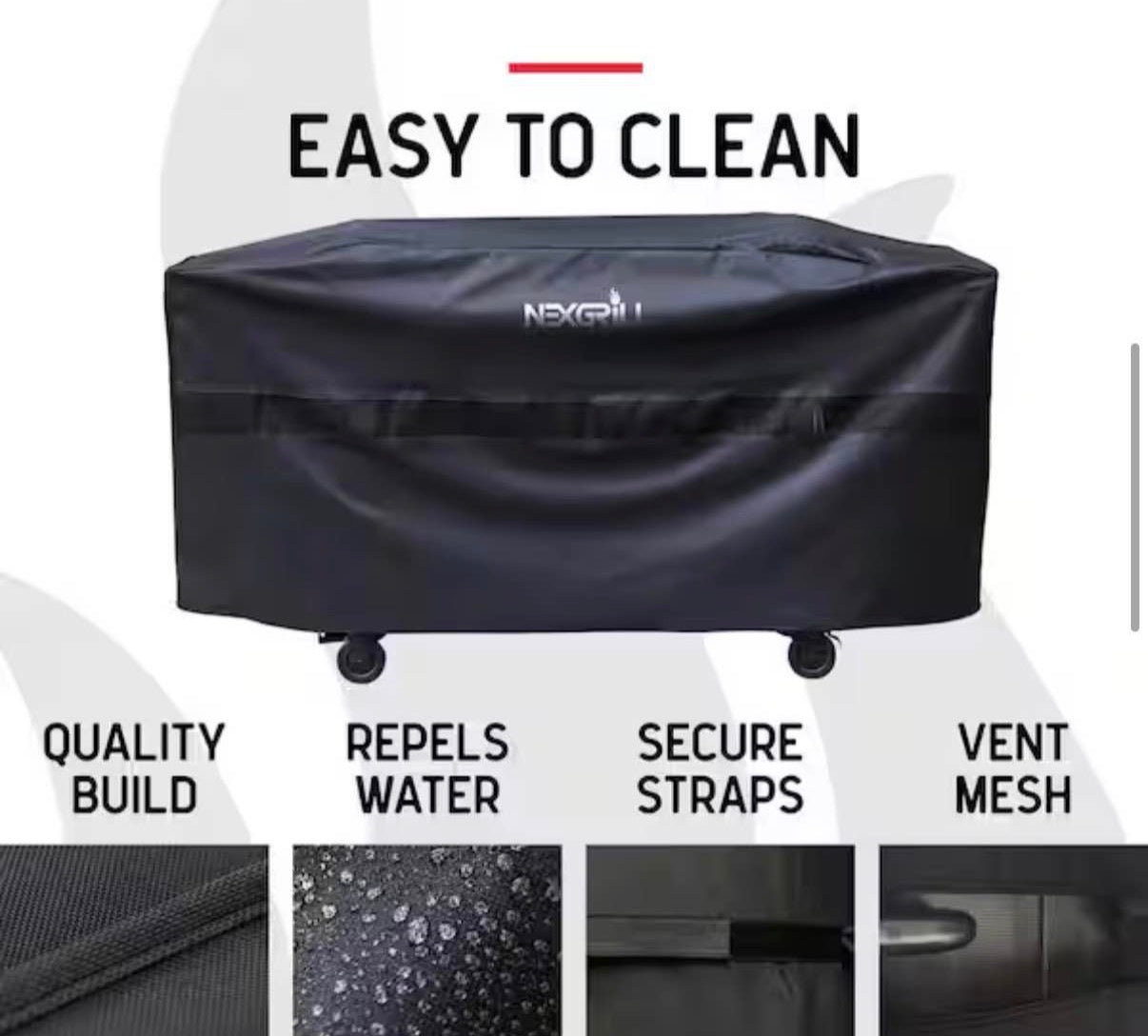 64 in. Premium Griddle Cover
