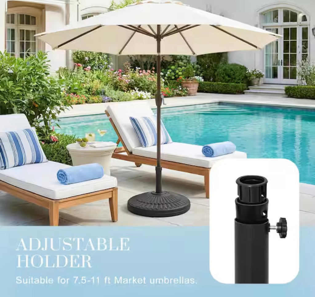 80 lbs. HDPE Round Patio Umbrella Base