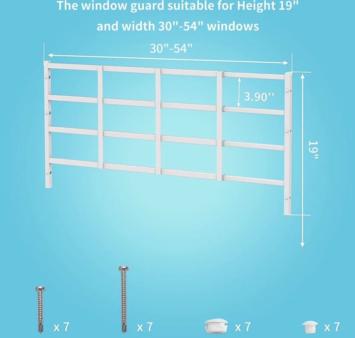 Window Safety Guard 19”x 54