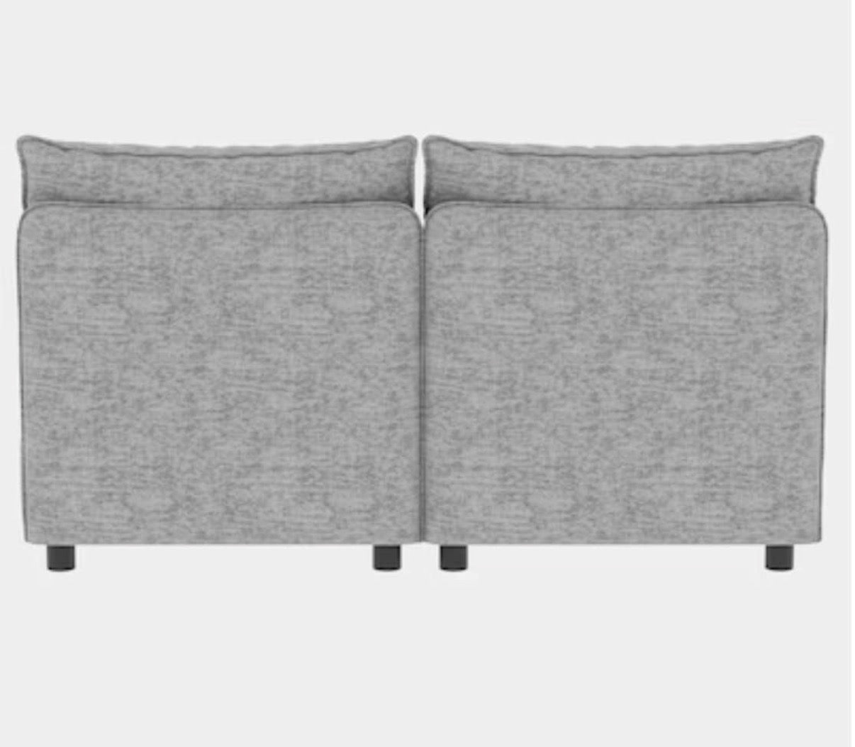 LOVMOR 2 PCS Armless Modular Sectional Sofa Seat