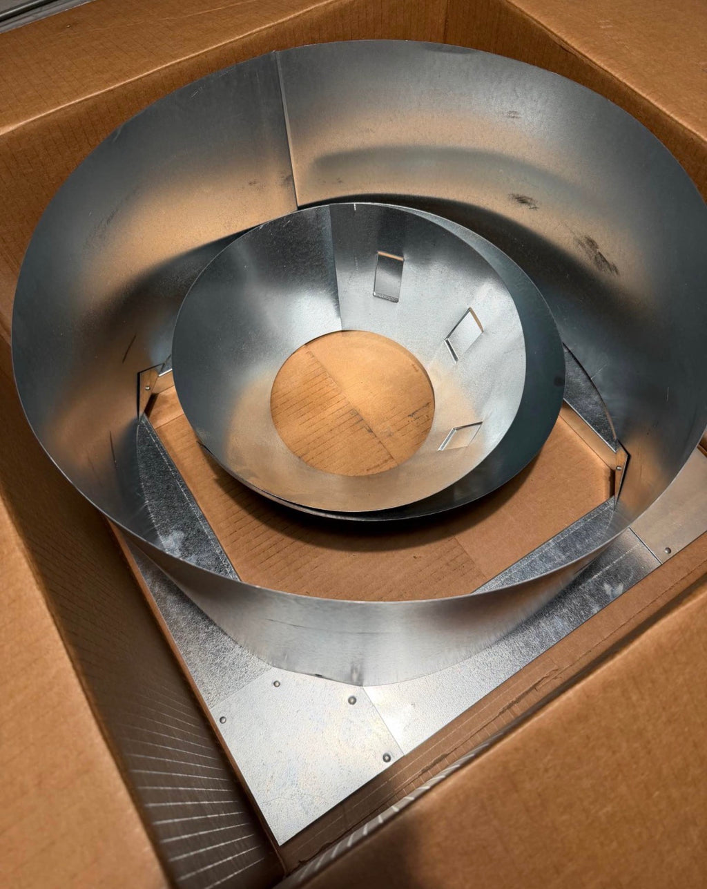 Chimney 6in. to 8in. Diameter Attic Insulation Shield