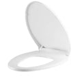 Elongated Soft Close Closed Toilet Seat