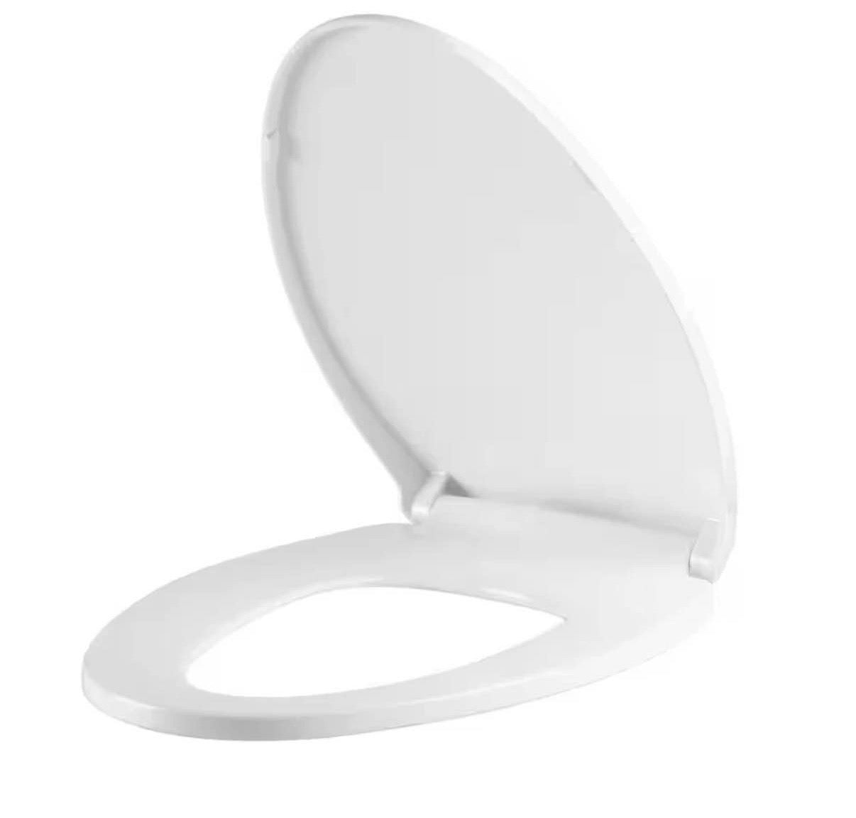 Elongated Soft Close Closed Toilet Seat
