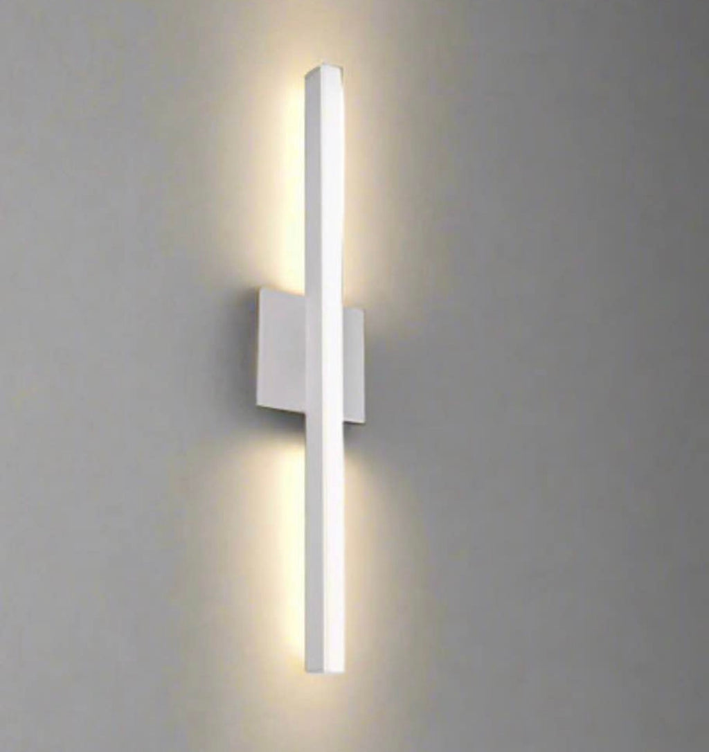 Vega 24-in 1 Light 16-Watt Brushed Nickel Integrated LED Wall Sconce