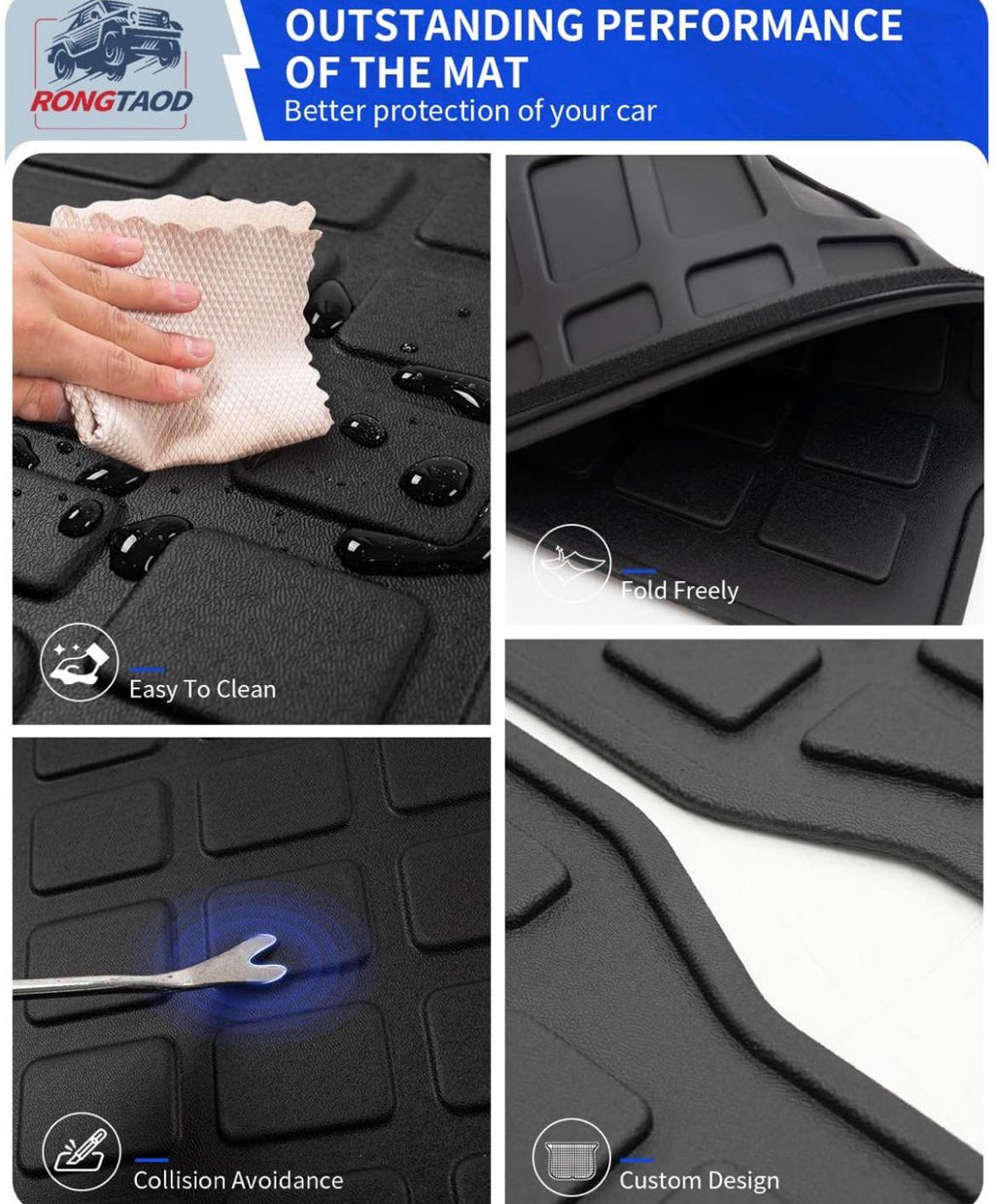 2nd Backrest Mats Back Seat Protector 2024 2025 Toyota Grand Highlander
