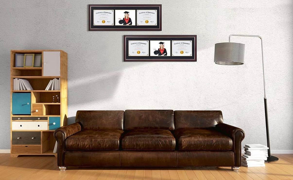 Triple Diploma Frames 8.5 x 11