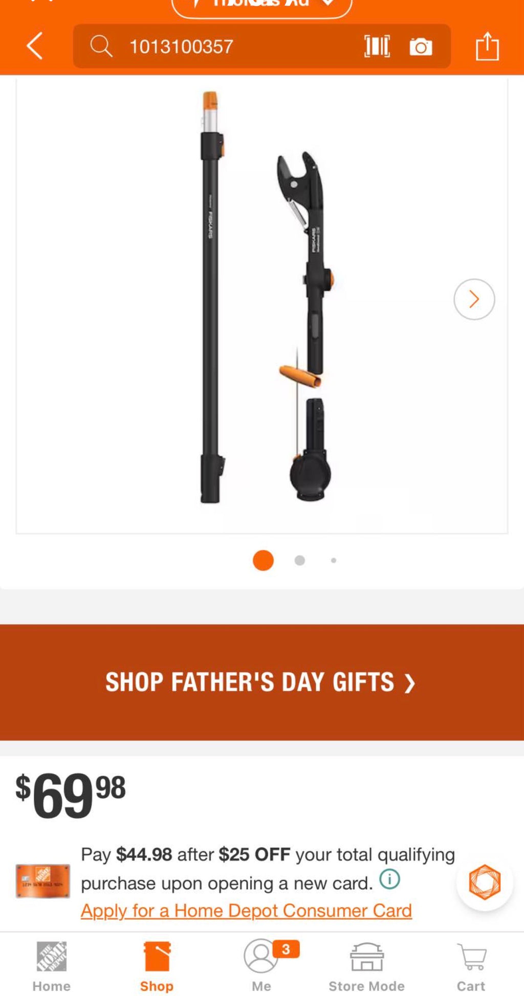 rotating Tree pruner Head with cord reel