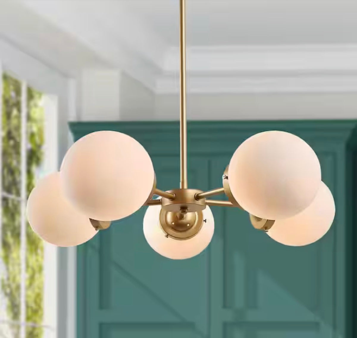 Modern Globe Dining Room Chandelier