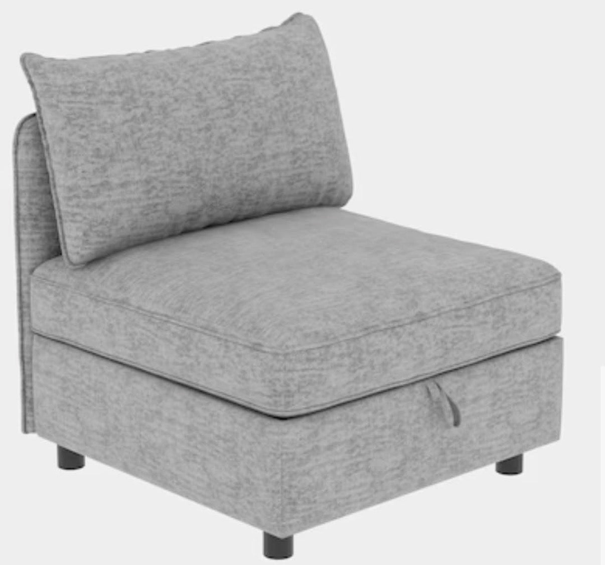 LOVMOR 2 PCS Armless Modular Sectional Sofa Seat