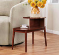 Maxwell Mid-Century 24 in. H Mahogany End Table