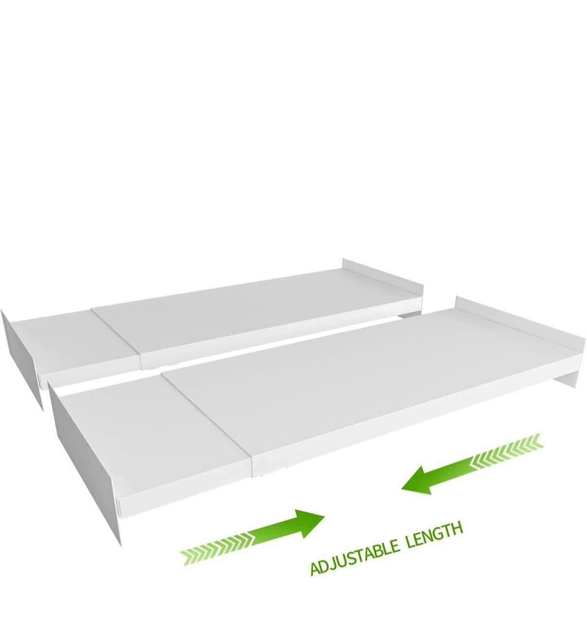Expandable Closet Shelf Organizer 2 pack
