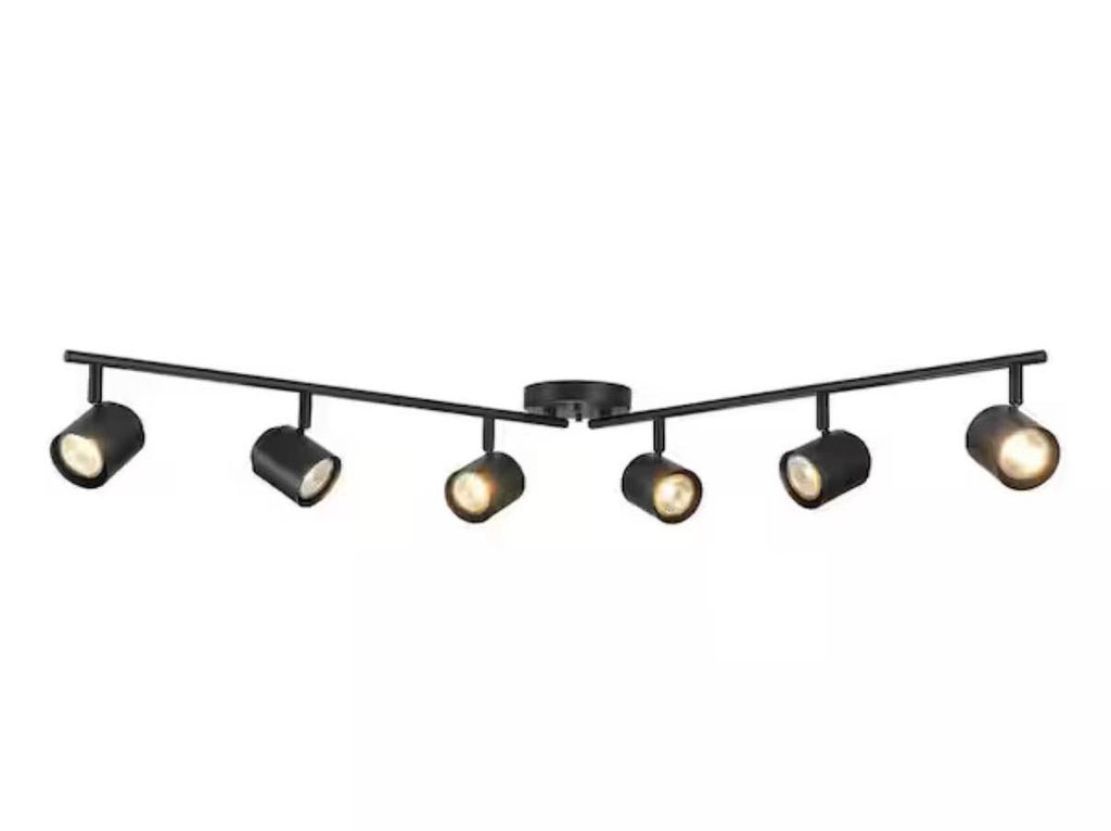47 in. 6-Light  Foldable Track Lighting Kit