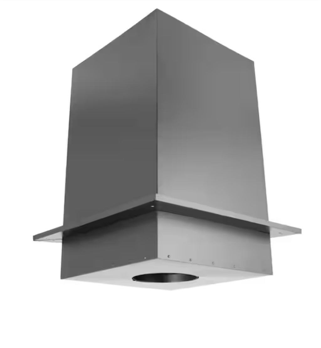 All-Fuel Chimney 6in. Diameter Square Ceiling Support Box