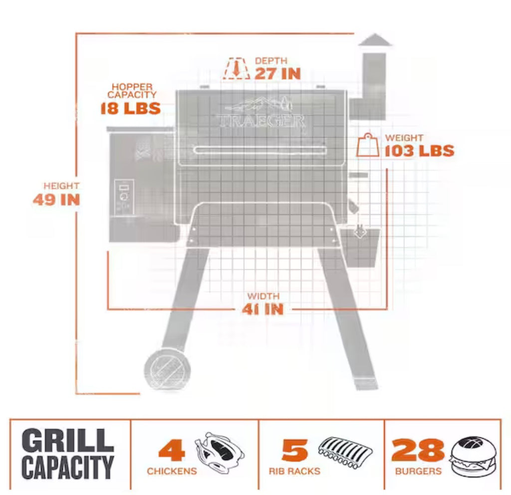 Traeger Pro Series 22 Wood Pellet Grill