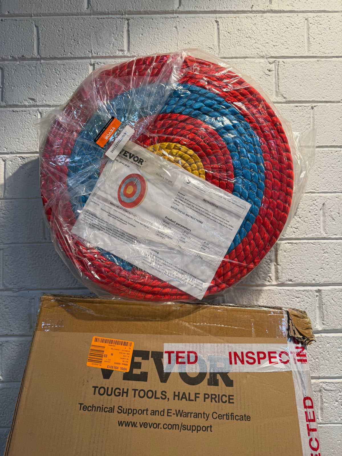 Archery Target, 5-Layers 20 in. Arrow Target