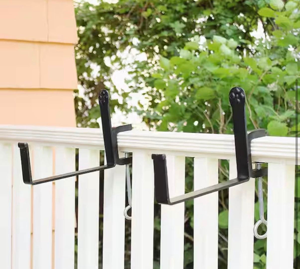 Clamp-On Flower Box Brackets, 10 in. Wide
