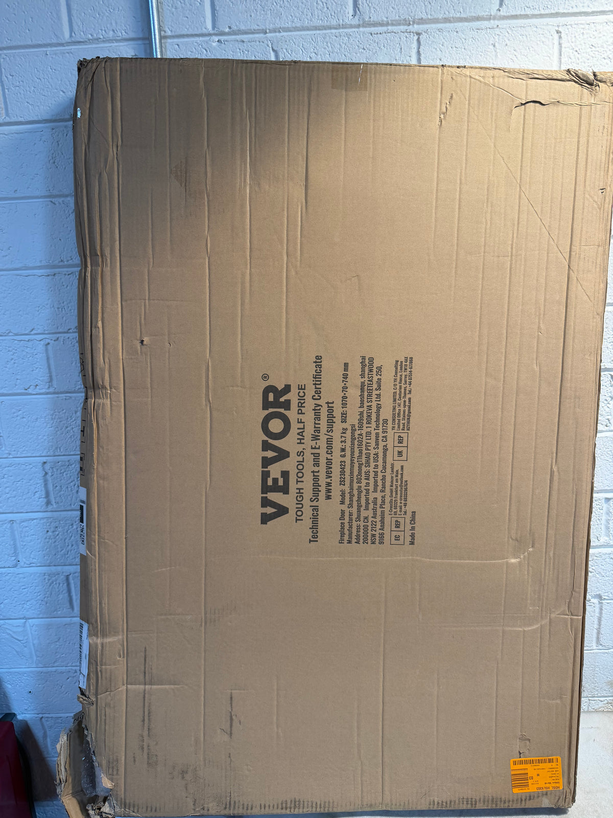 Fireplace Screen Single-Panel Guard Cover